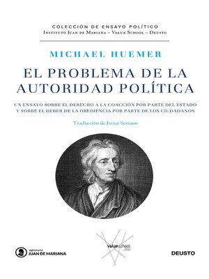 cover image of El problema de la autoridad política